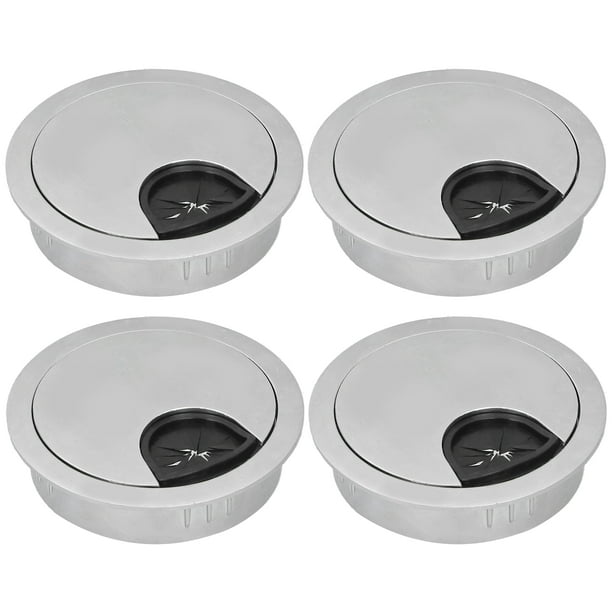 School for Office Table Computer Desk PC Peripheral Desk Grommets 53 Brushed Alloy Wire Box Durable Easy to Install Desk Hole Cover School for Office Table Computer Desk PC Peripheral Desk Grommets 53 Brushed Alloy Wire Box Durable Easy to Install Desk Hole Cover